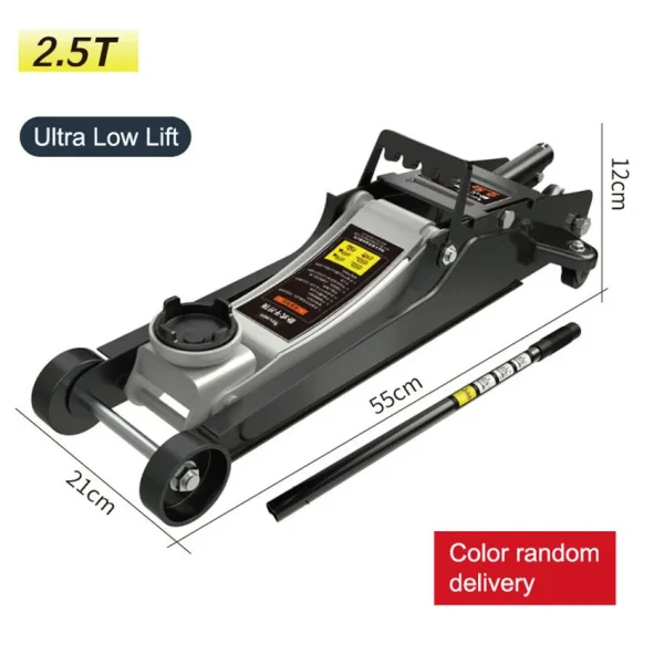 2.5 Tons Ultra-low Horizontal Jacks Auto car sedan SUV hydraulic floor lifting jack for wheel stand auto repairing tire tyre